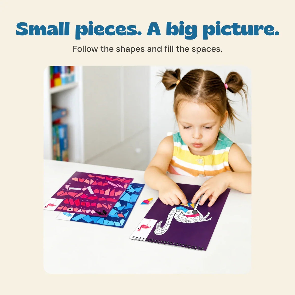 TibaToes™ StickerPaint Number Art Book