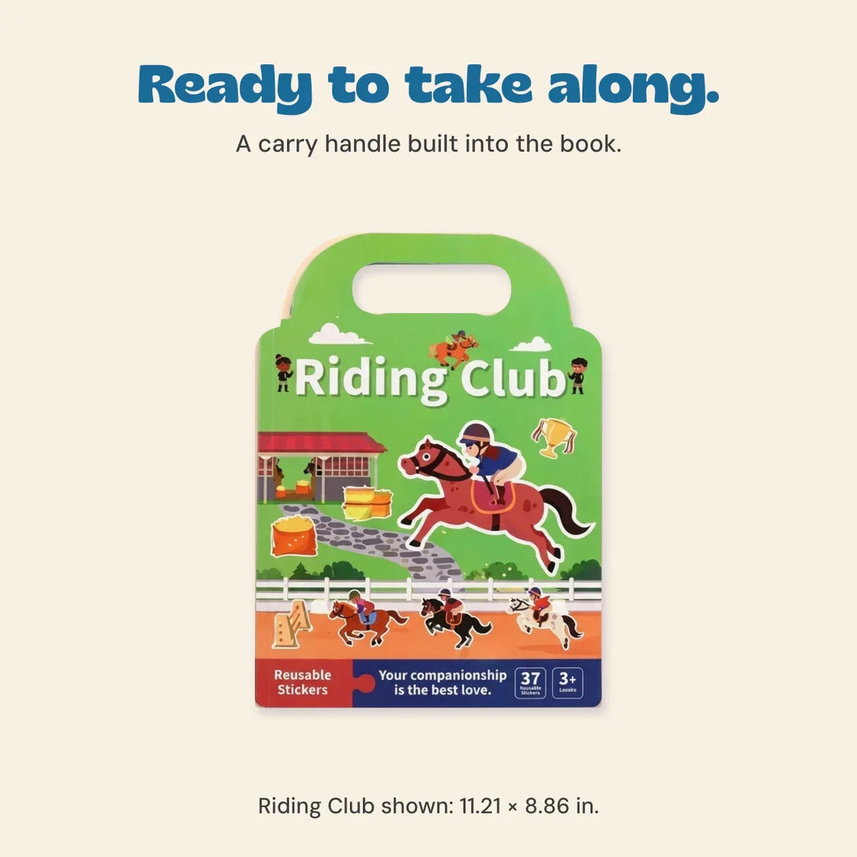TibaToes™ PuffyScene Reusable Sticker Book