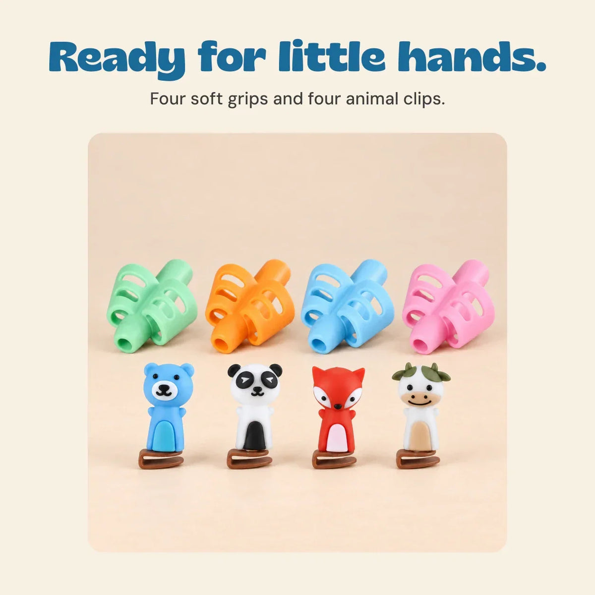 TibaToes™ LittleWriter Pencil Grip Set