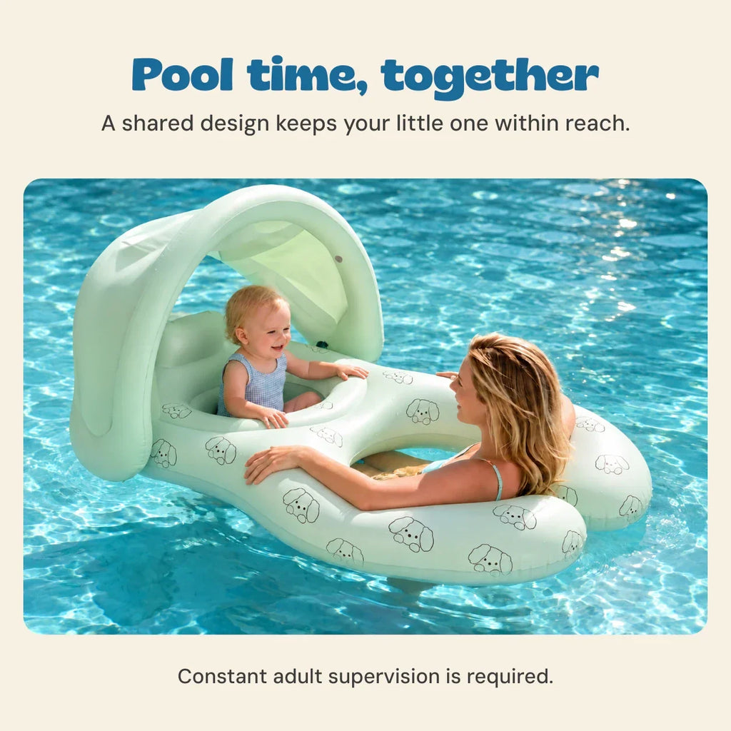 TibaToes™ TogetherFloat Parent & Child Pool Lounger