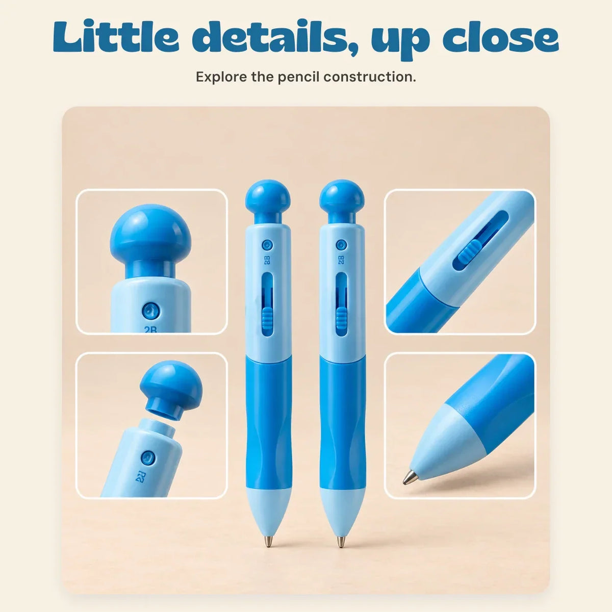 TibaToes™ EasyHold Guided Writing Pencil