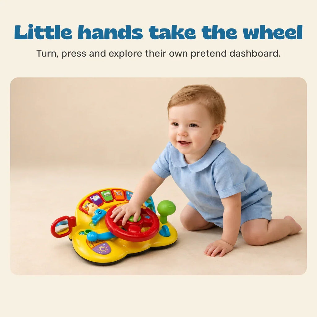 TibaToes™ LittleDriver Learning Steering Wheel