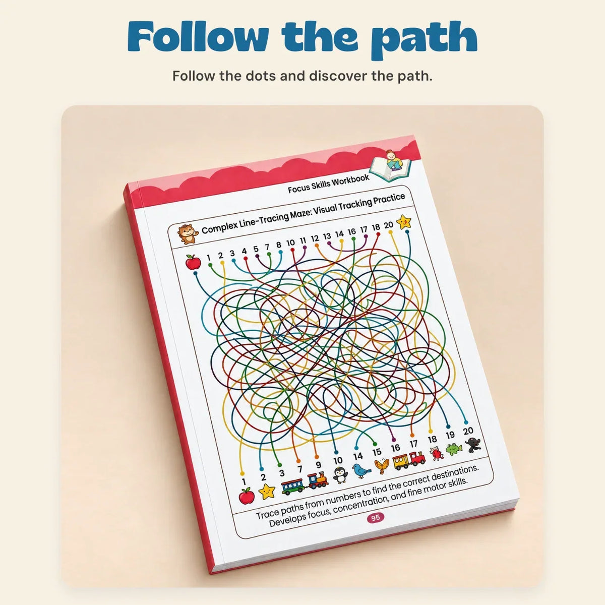 TibaToes™ FocusQuest Activity Workbook