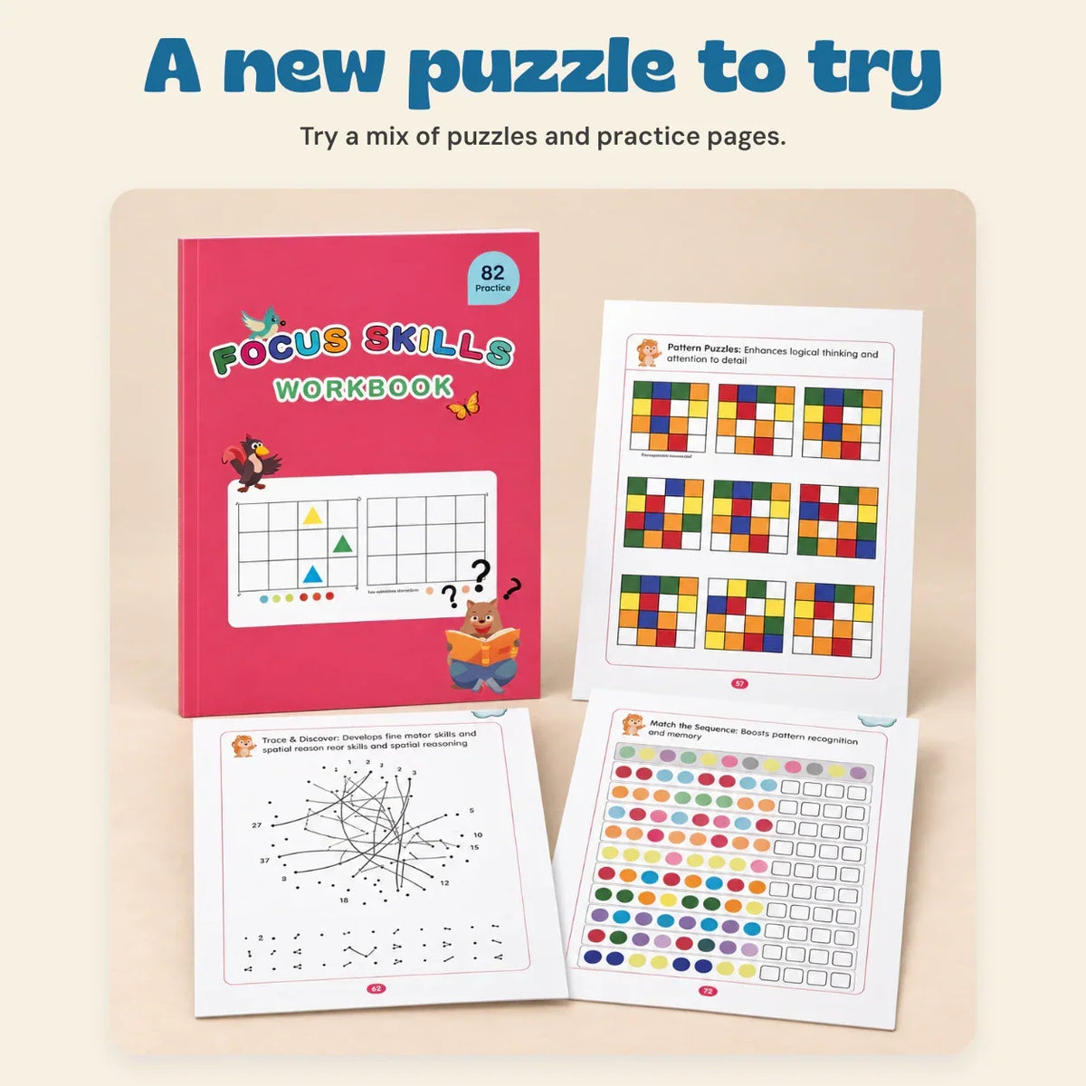 TibaToes™ FocusQuest Activity Workbook