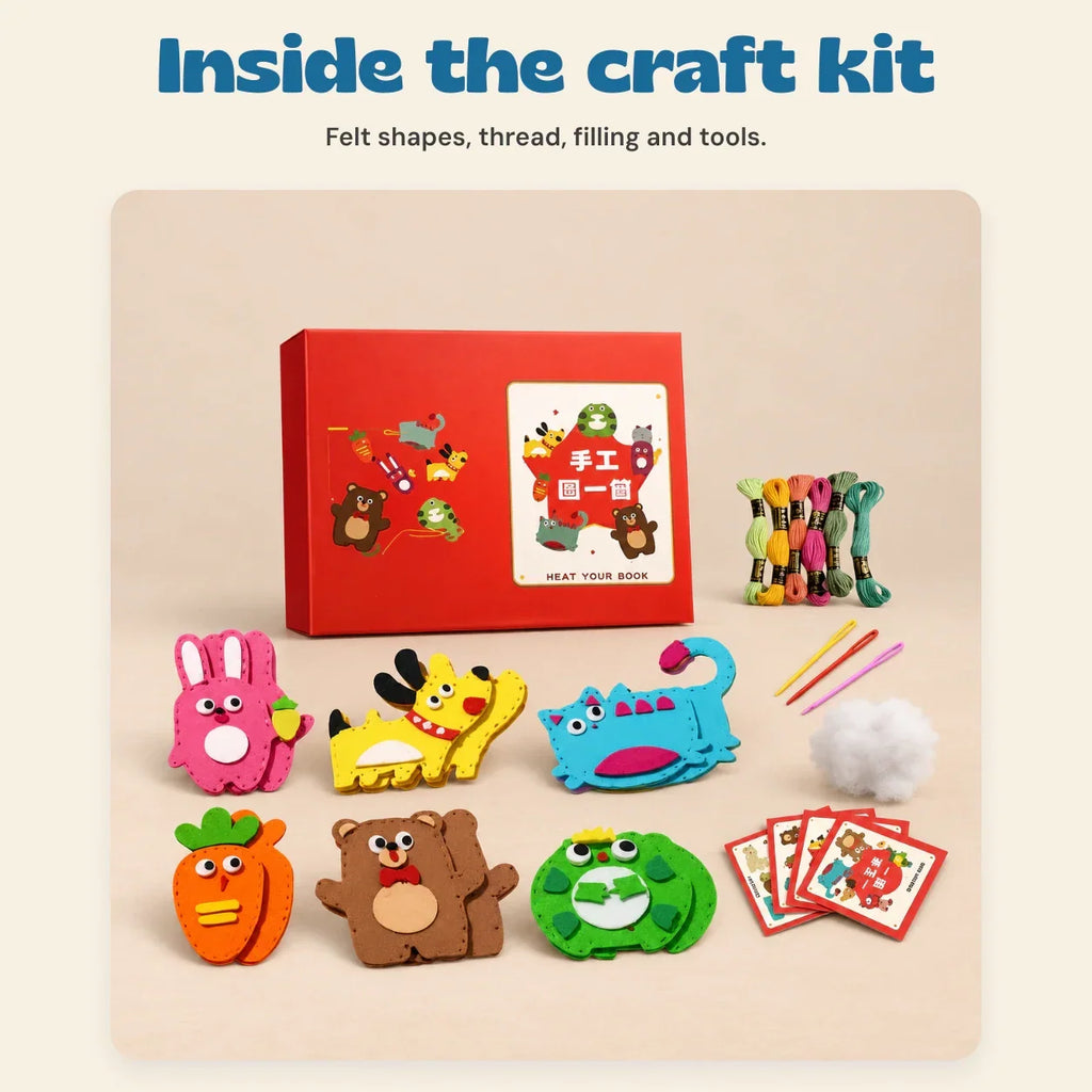 TibaToes™ Woodland Stitch & Sew Craft Kit