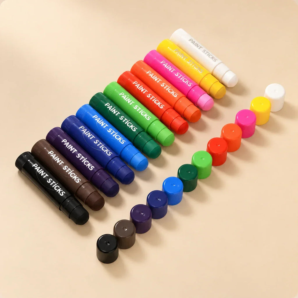 TibaToes™ RainbowGlide Washable Paint Sticks