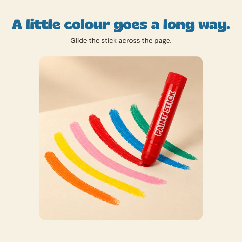 TibaToes™ RainbowGlide Washable Paint Sticks