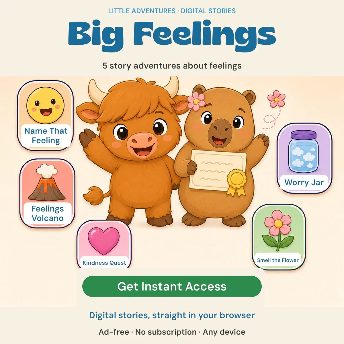 Little Adventures: Ravi & Posy's Big Feelings