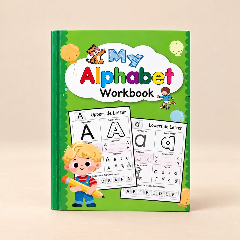 TibaToes™ AlphabetQuest Tracing Workbook