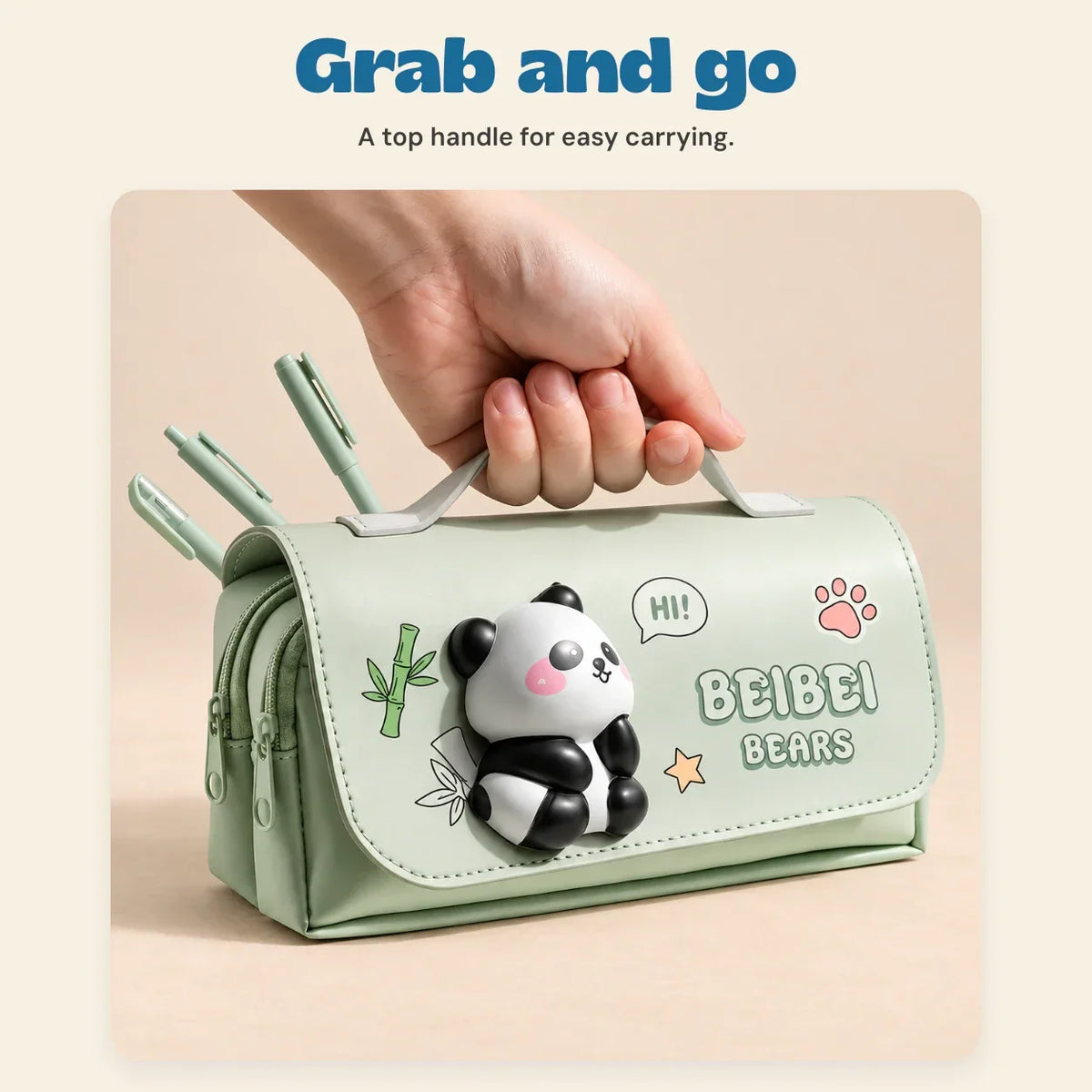 TibaToes™ BuddyPack Large Pencil Case