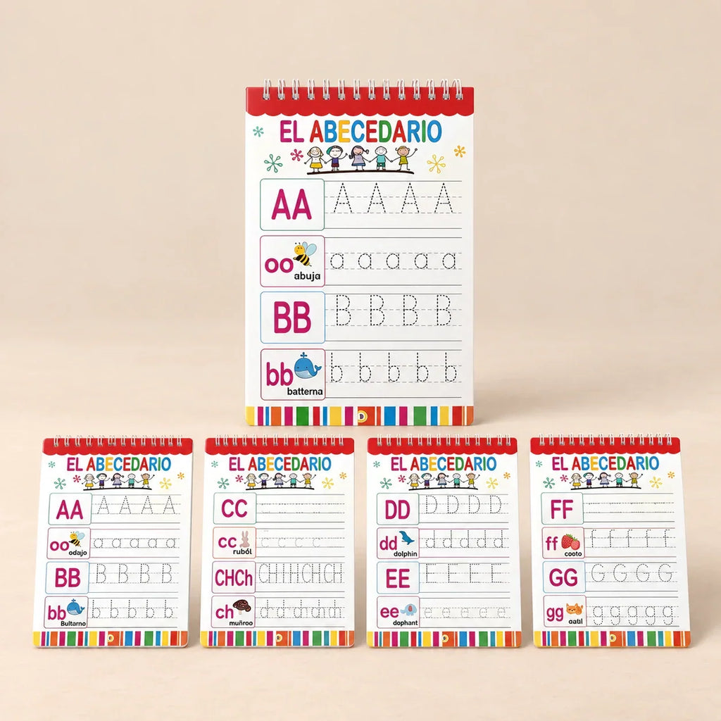 TibaToes™ Bilingual Magic Writing Workbook