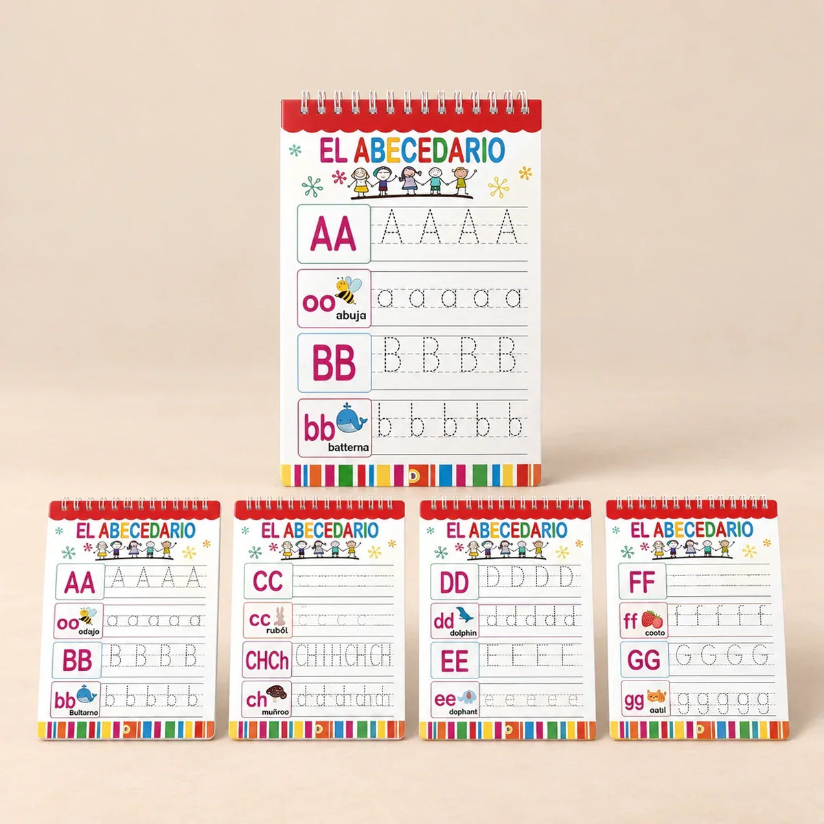 TibaToes™ Bilingual Magic Writing Workbook