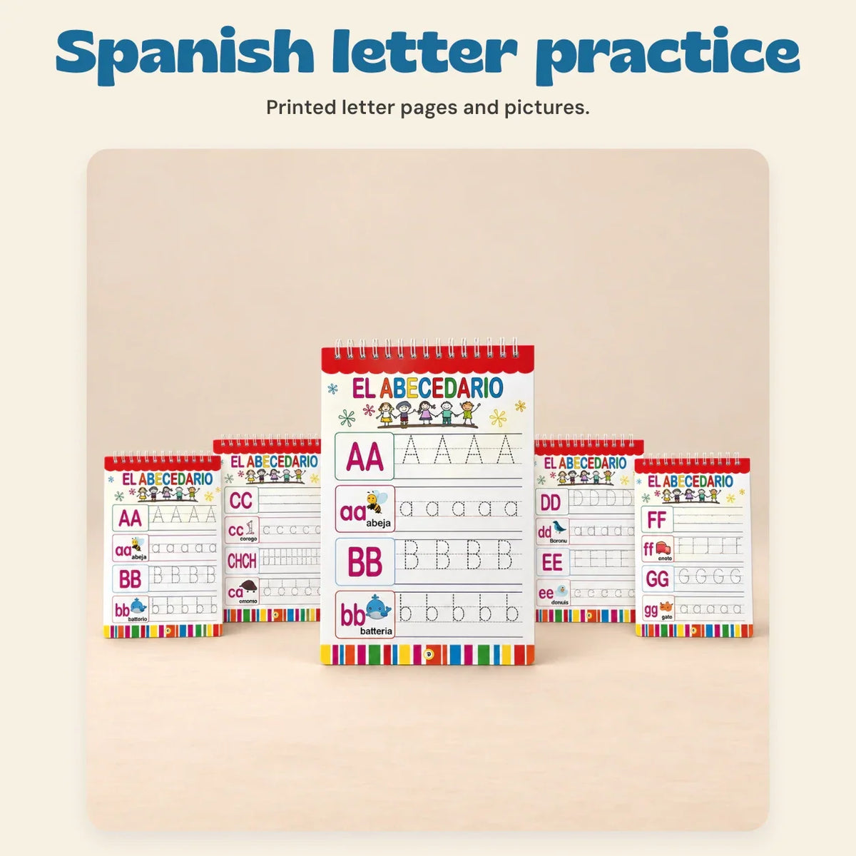 TibaToes™ Bilingual Magic Writing Workbook
