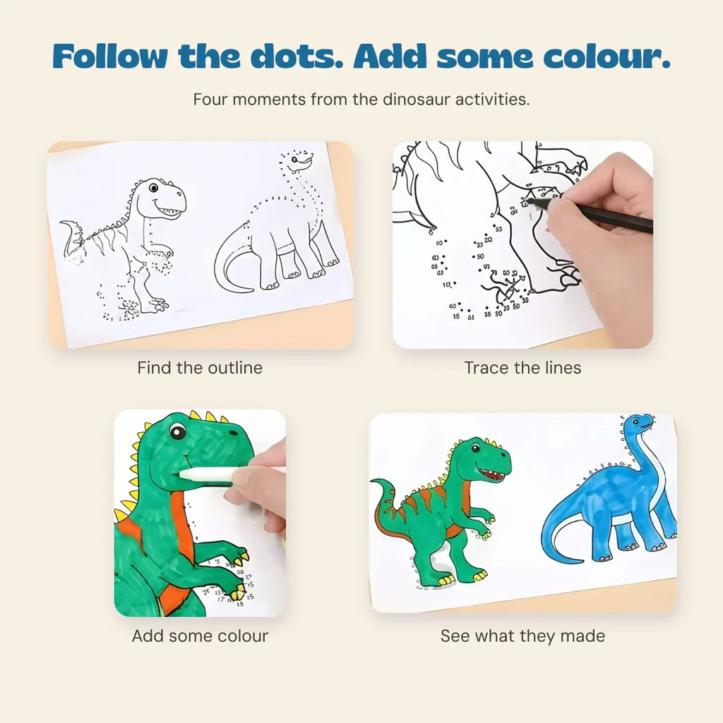 TibaToes™ Dot & Draw Activity Book