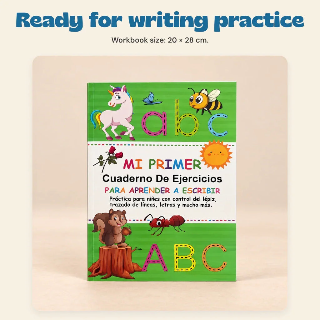 TibaToes™ Spanish ABC Writing Workbook