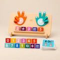 TibaToes™ Wooden Finger Math Counting Board