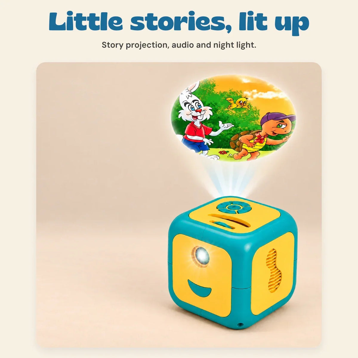 TibaToes™ StoryCube Bedtime Projector