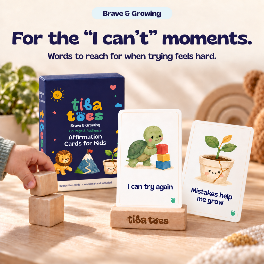 TibaToes Affirmation Cards for Kids