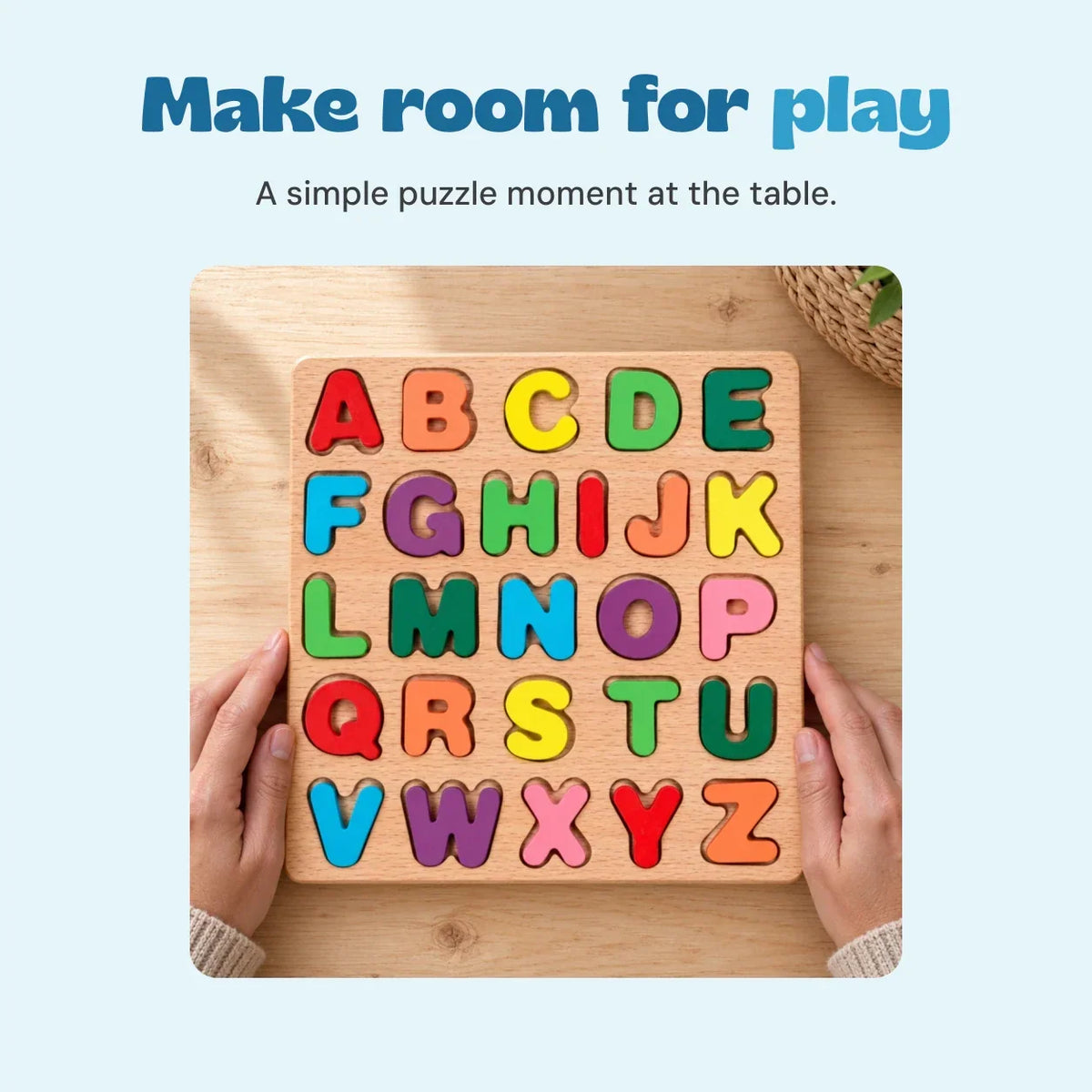TibaToes™ Montessori Little Learners Puzzle