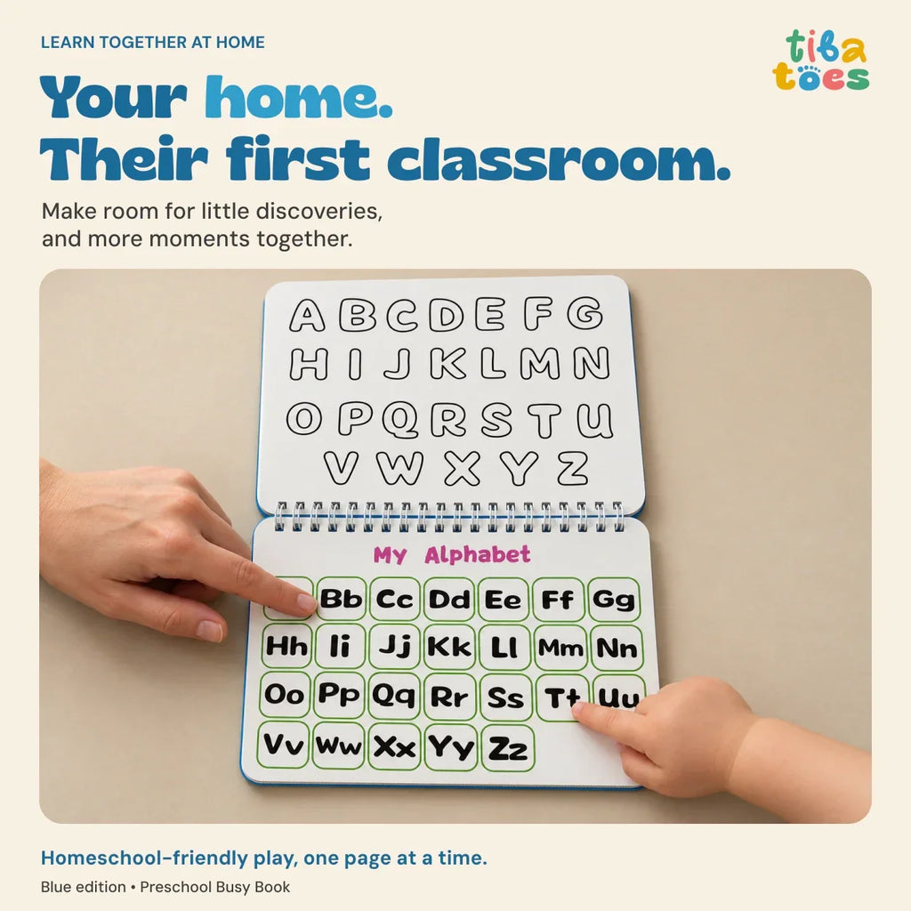 TibaToes™ Montessori Preschool Busy Book