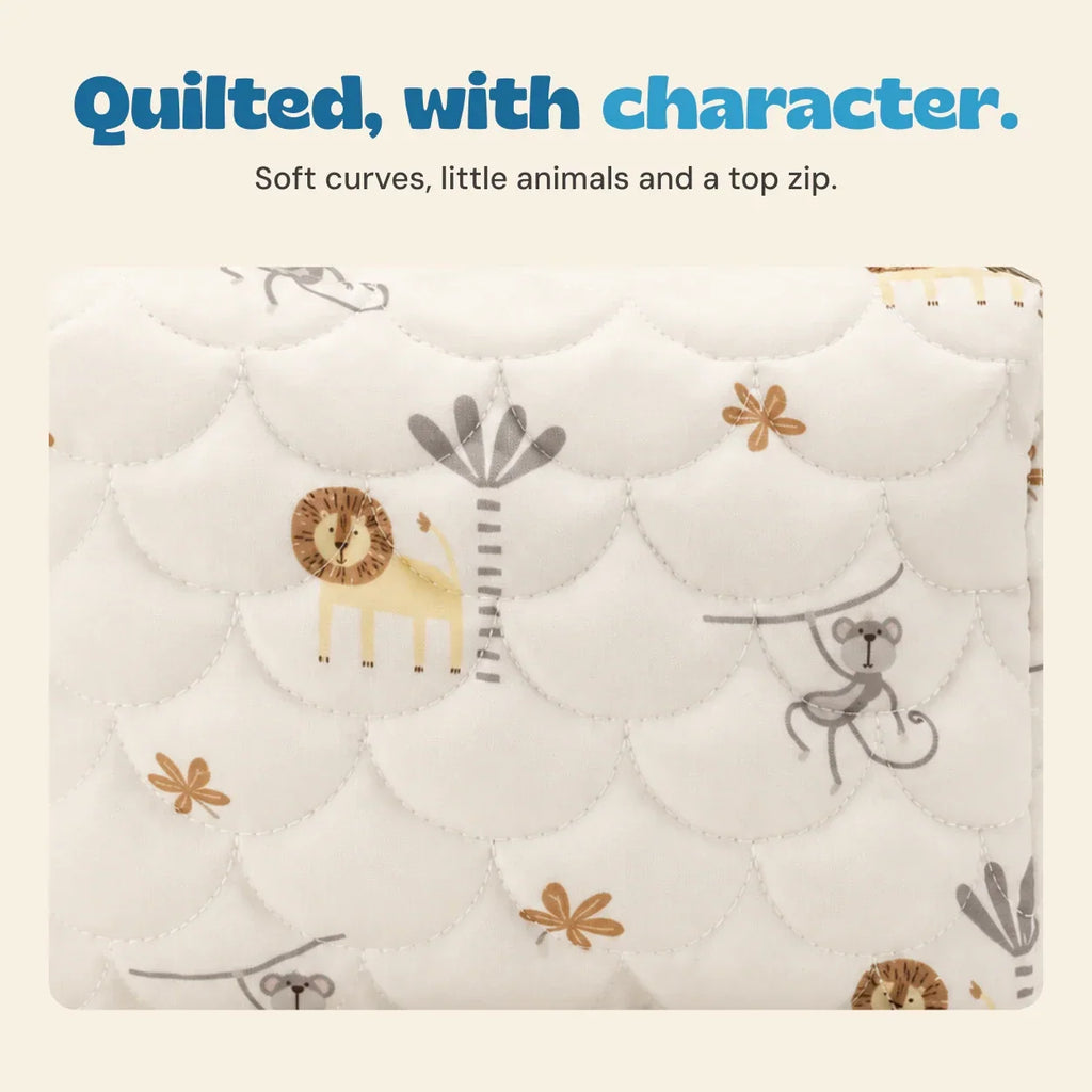 Soft Quilted Baby Travel Bag