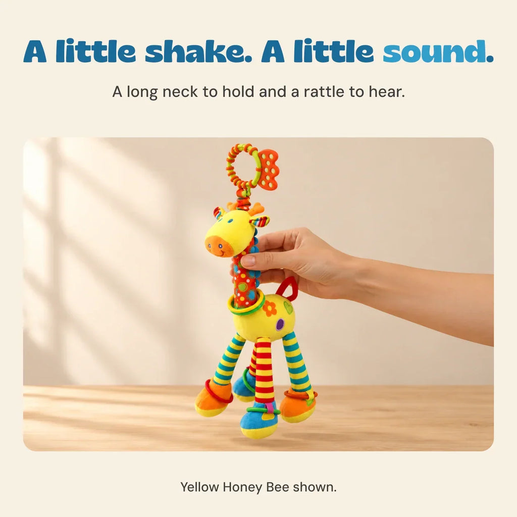 TibaToes™ Sensory Rattle Giraffe