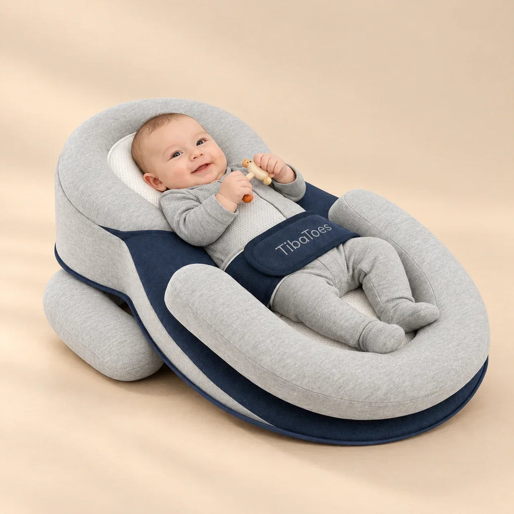 TibaToes™ CozyNest Baby Lounger