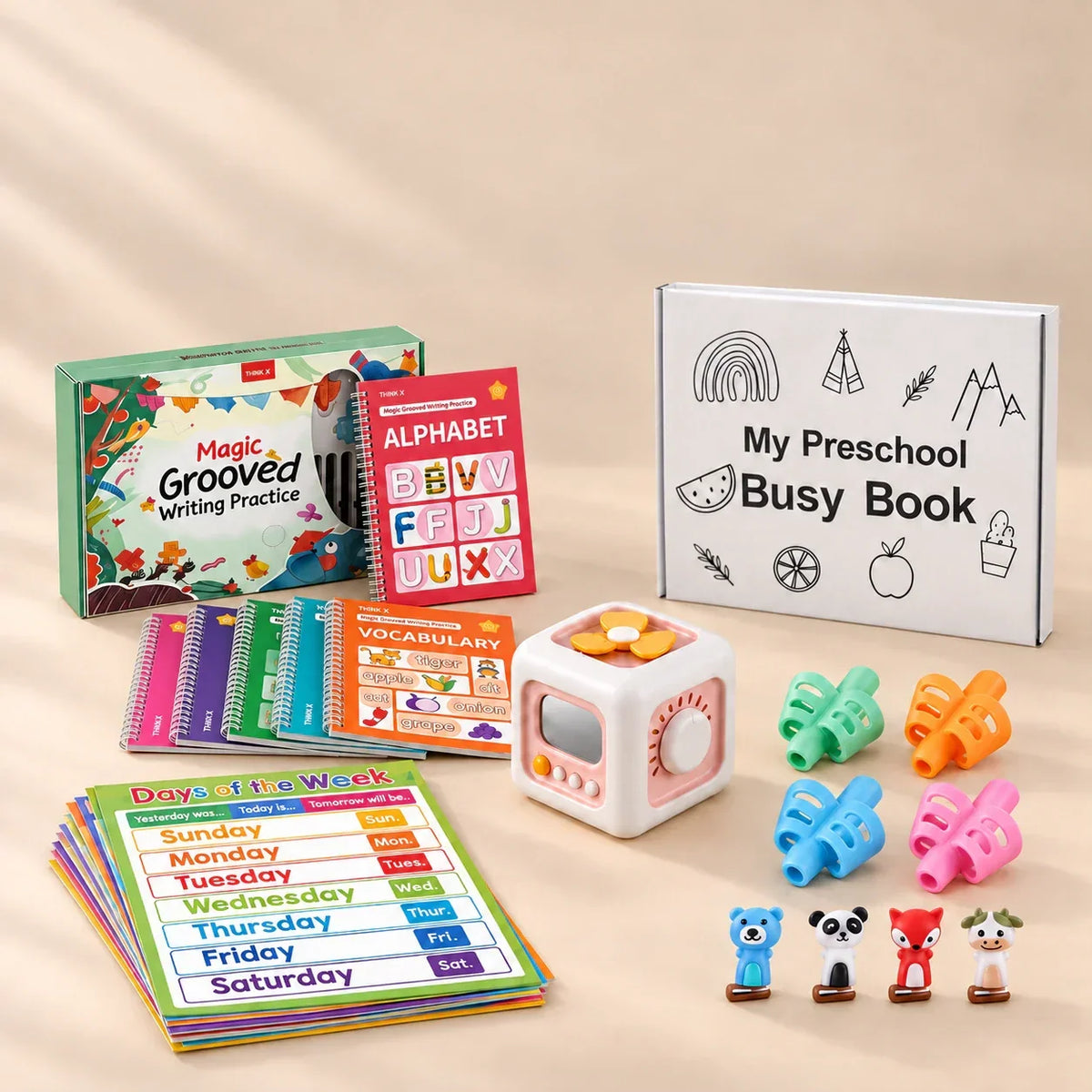 Kindergarten Readiness Bundle (Ages 3–5)