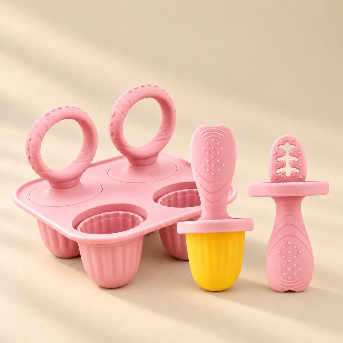 TibaToes™ Little Bites Silicone Feeder & Teether Set