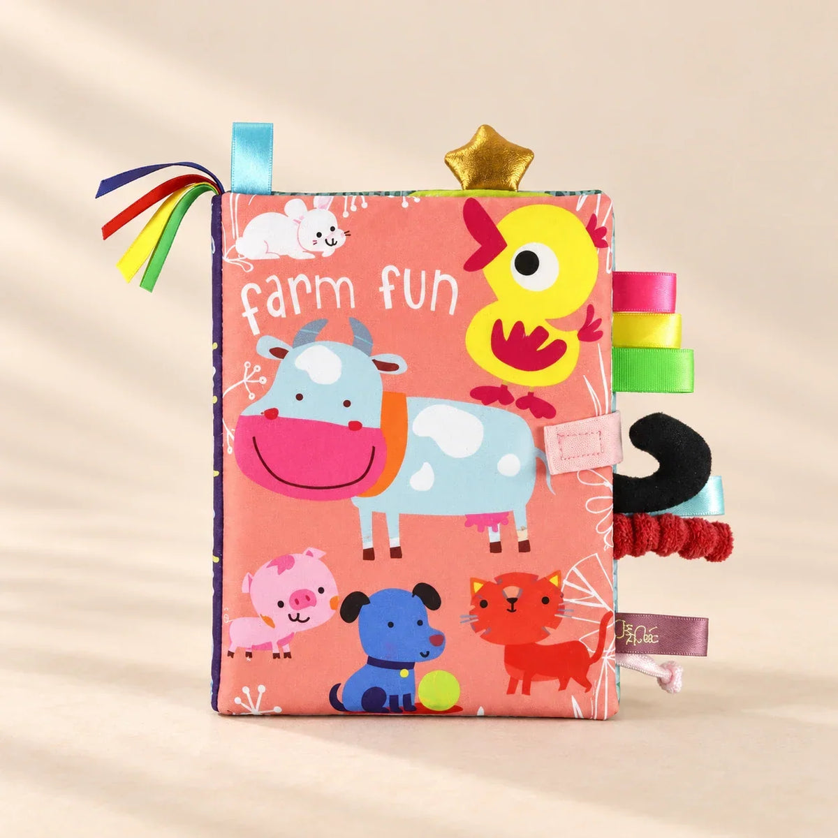 TibaToes™ Snuggle Stories Sensory Book
