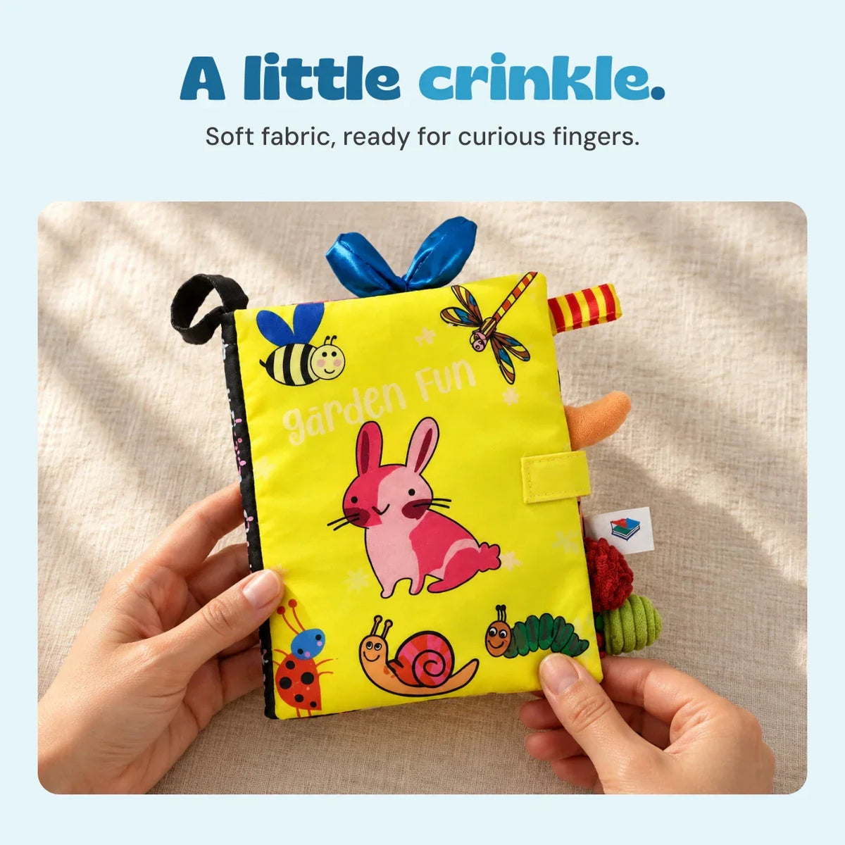 TibaToes™ Snuggle Stories Sensory Book