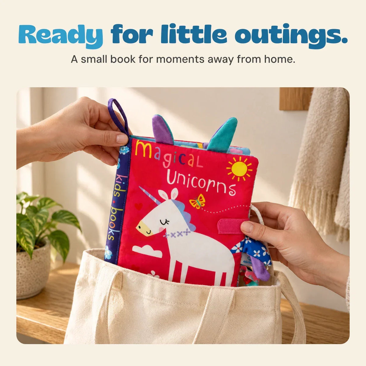 TibaToes™ Snuggle Stories Sensory Book