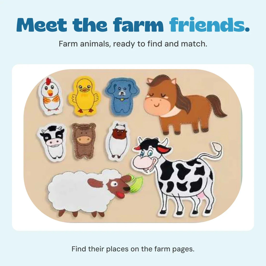 Limited Edition: Farm Friends Busy Board