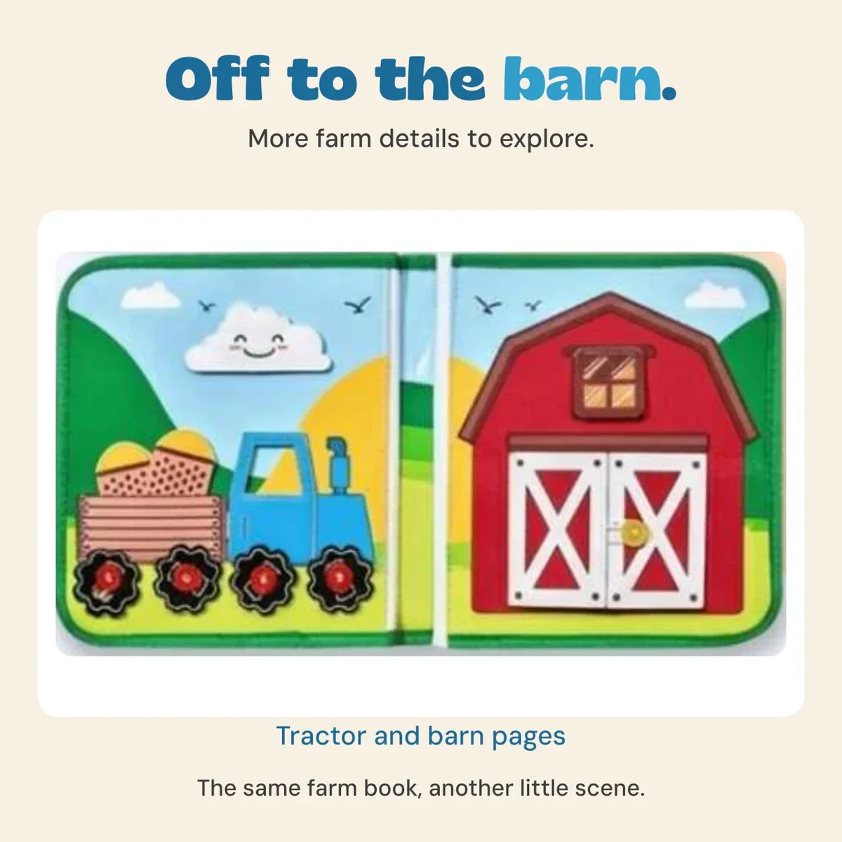Limited Edition: Farm Friends Busy Board