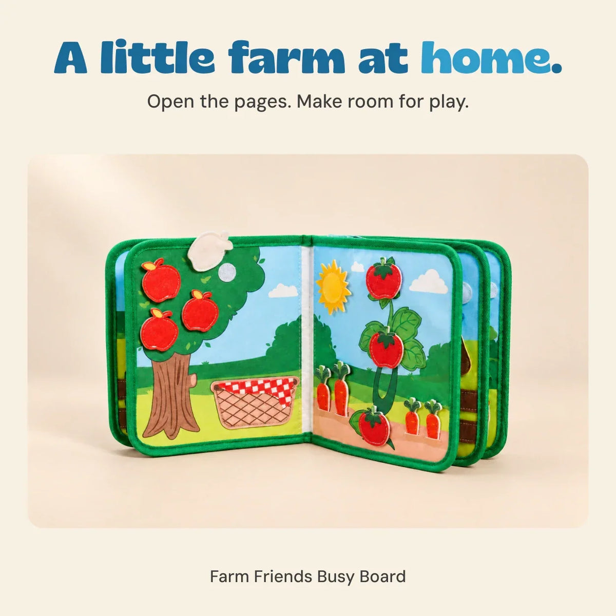 Limited Edition: Farm Friends Busy Board