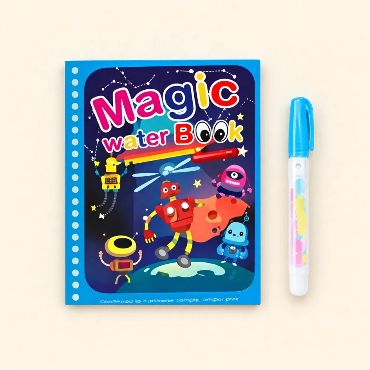 TibaToes™ Mess-Free Reusable Water Coloring Books