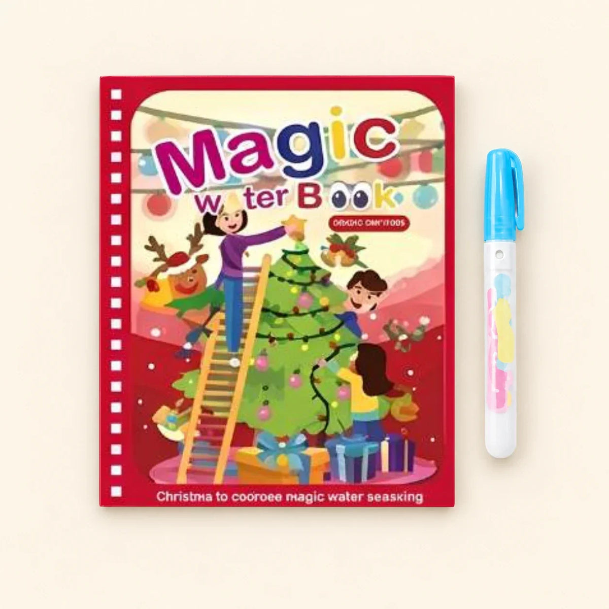 TibaToes™ Mess-Free Reusable Water Coloring Books