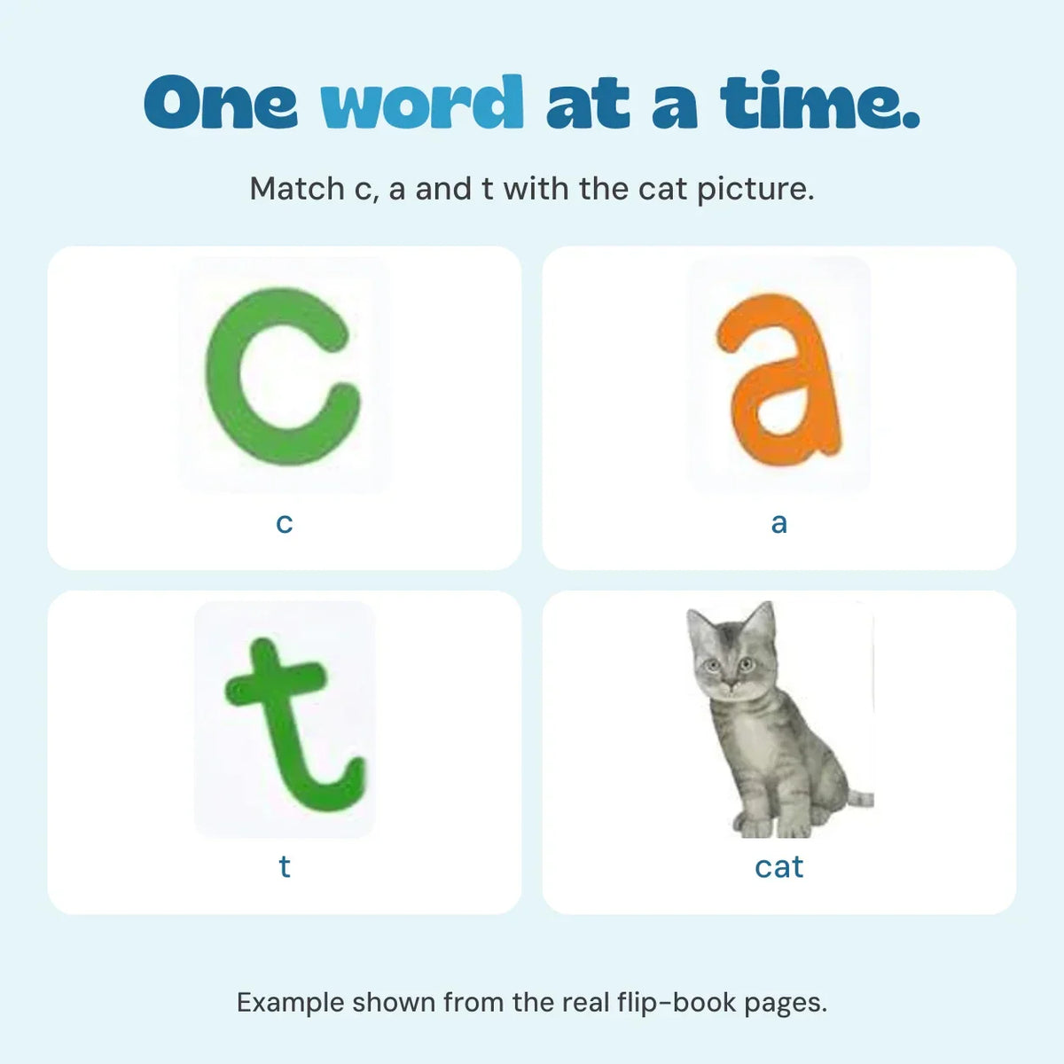 TibaToes™ CVC WordPlay Flip Book