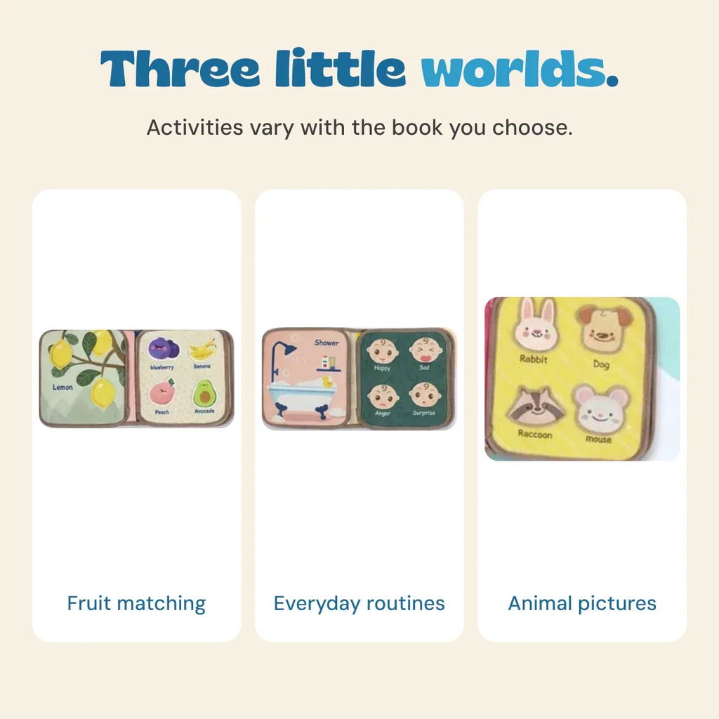 TibaToes™ Baby Busy Book