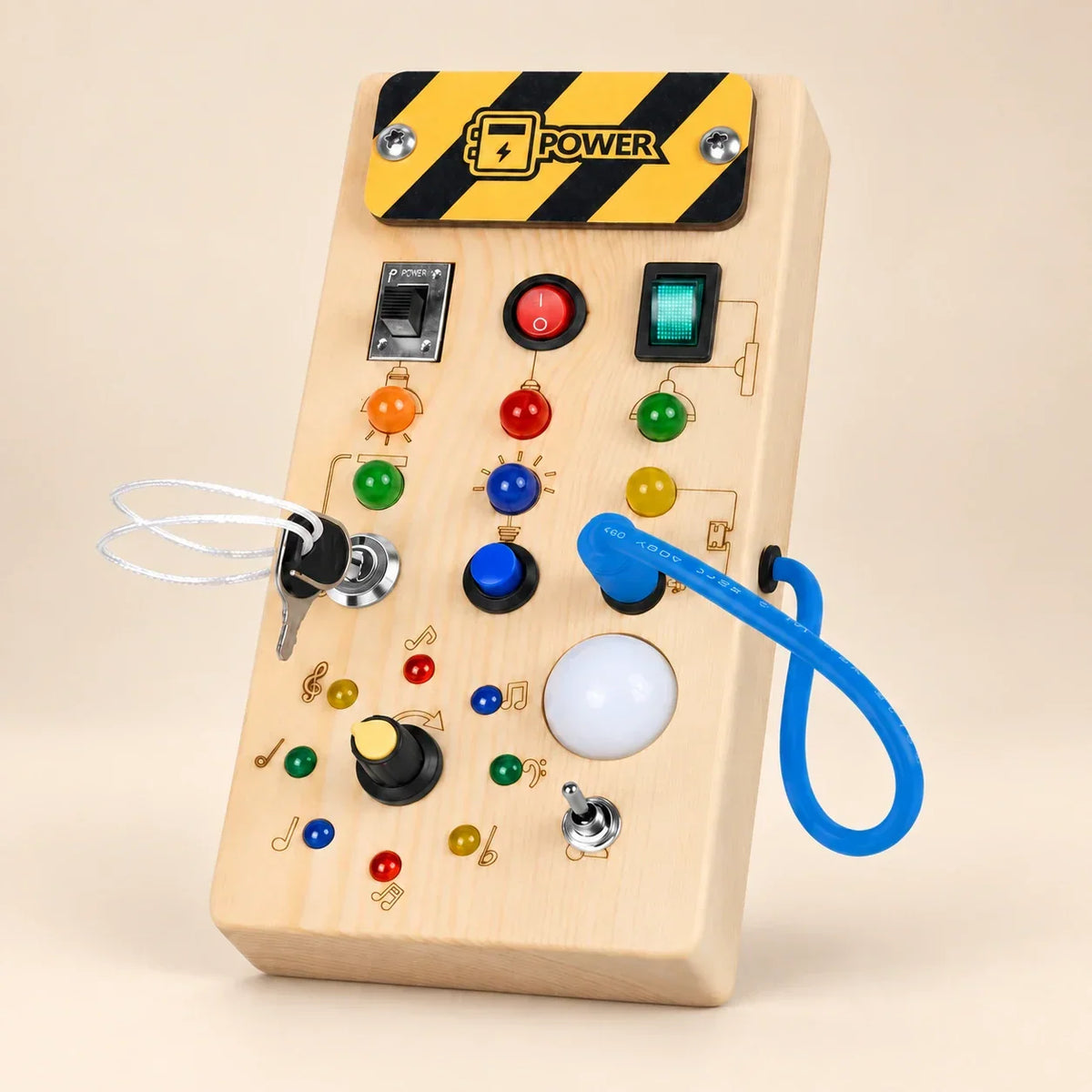TibaToes™ Montessori Switch Board