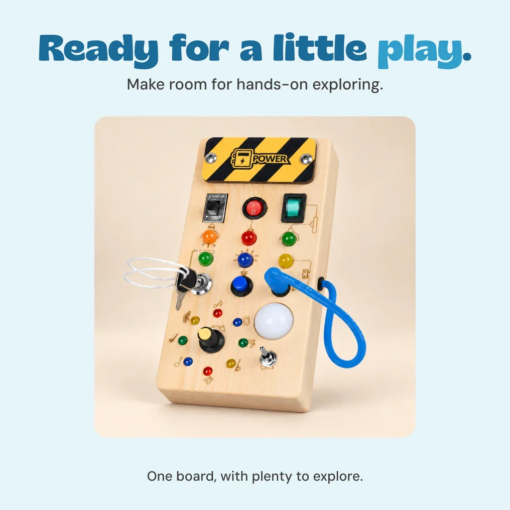 TibaToes™ Montessori Switch Board