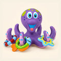 TibaToes™ Montessori Octopus Ring Toss Bathroom Toy