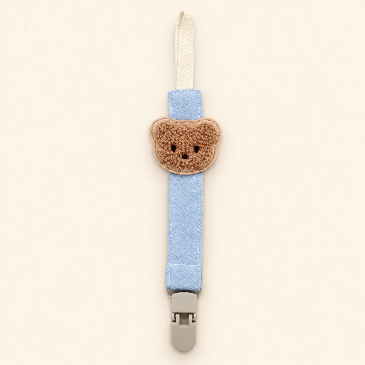 Bear Buddy Pacifier Clip