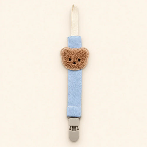Bear Buddy Pacifier Clip