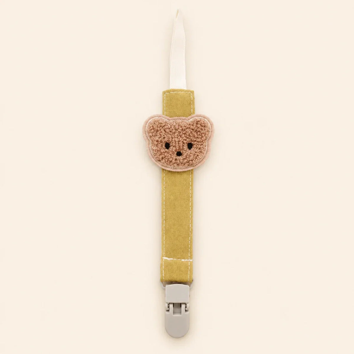 Bear Buddy Pacifier Clip