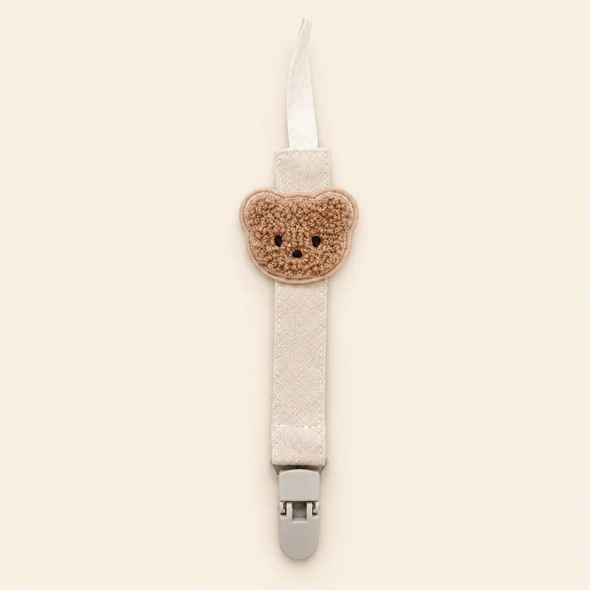 Bear Buddy Pacifier Clip