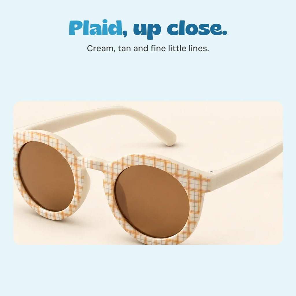 TibaToes Checker Sun Shades