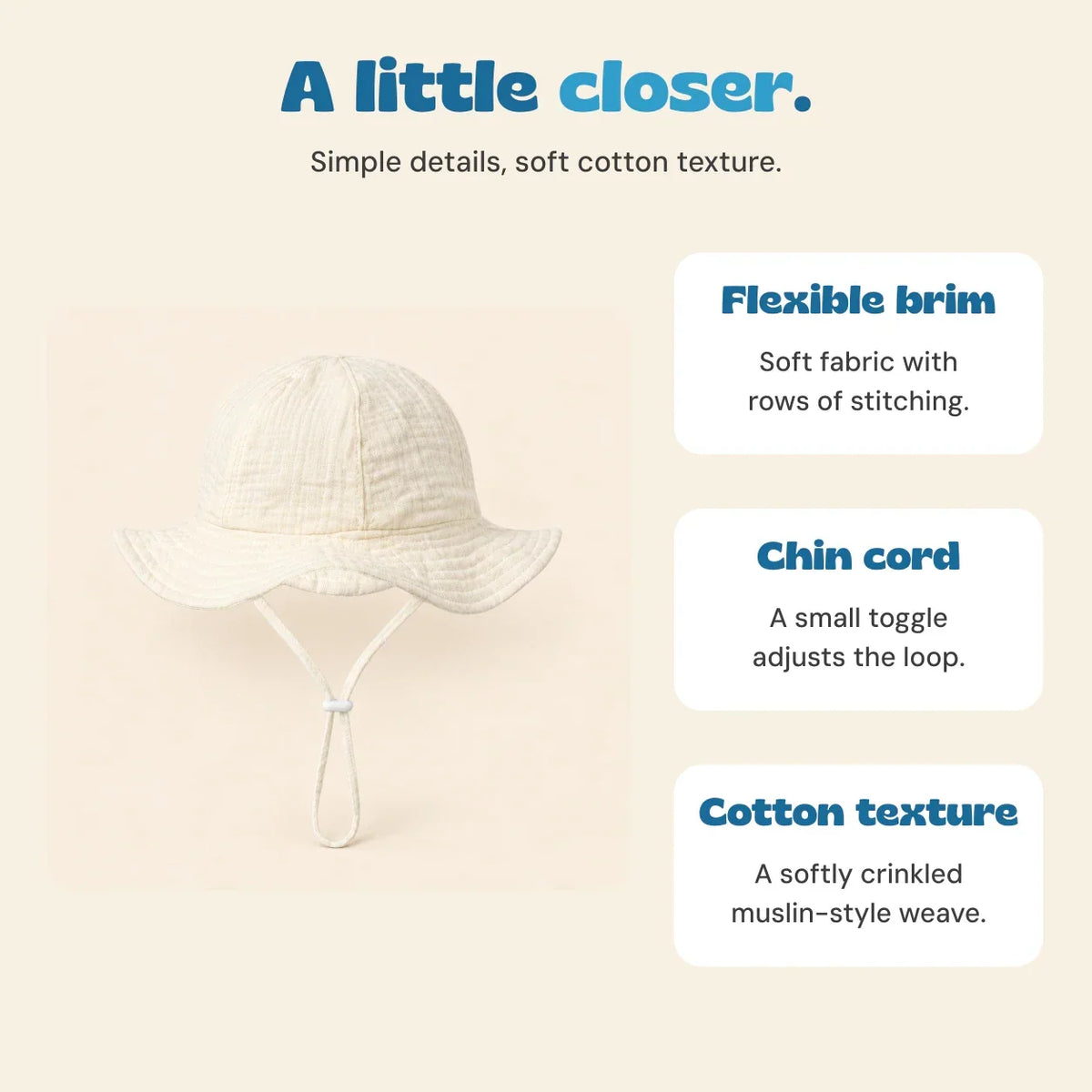 TibaToes™ CloudShade Hat