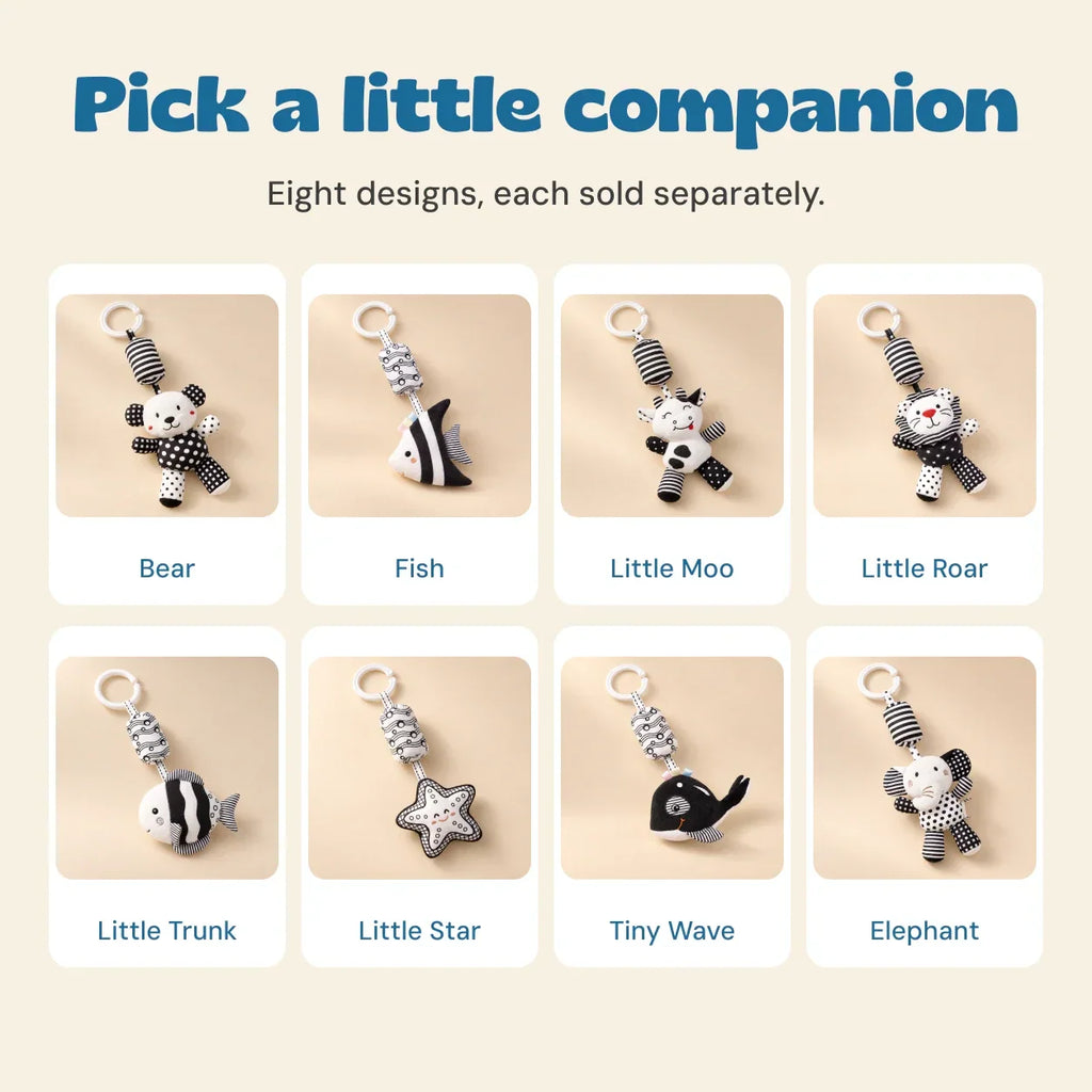 TibaToes Little Focus Hanging Rattle