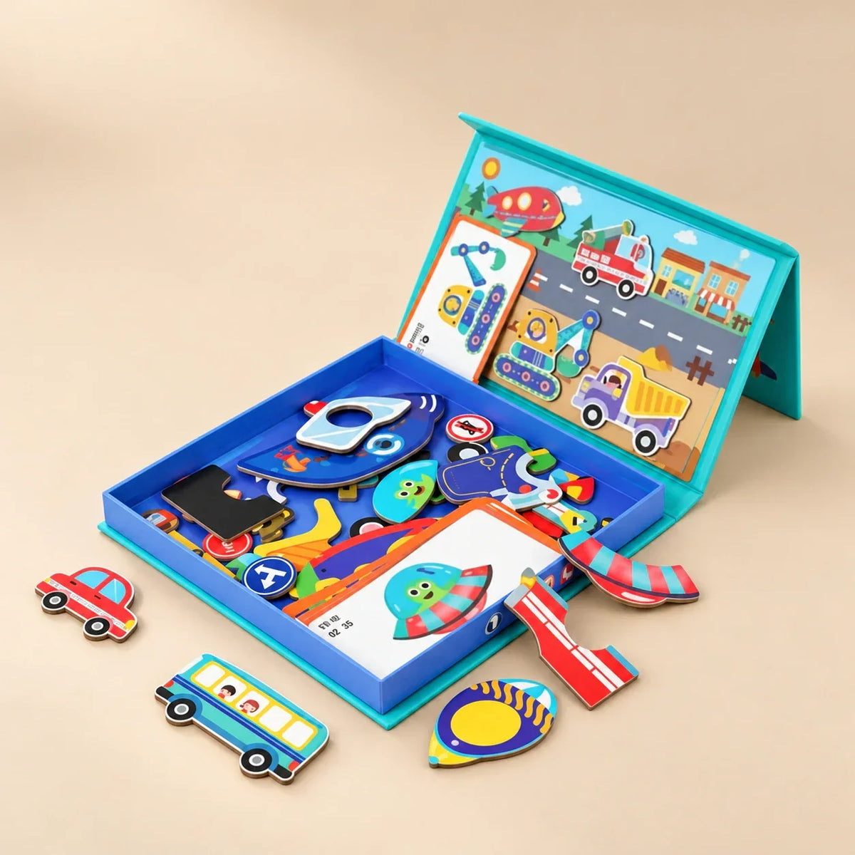TibaToes™ MixFace Magnetic Story Puzzle